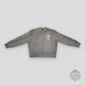 AMIRI WES LANG SOLAR KINGS SWEAT COL ROND - GRIS CHINÉ