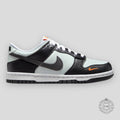 NIKE DUNK LOW (GS) « BLACK BRIGHT MANDARIN »