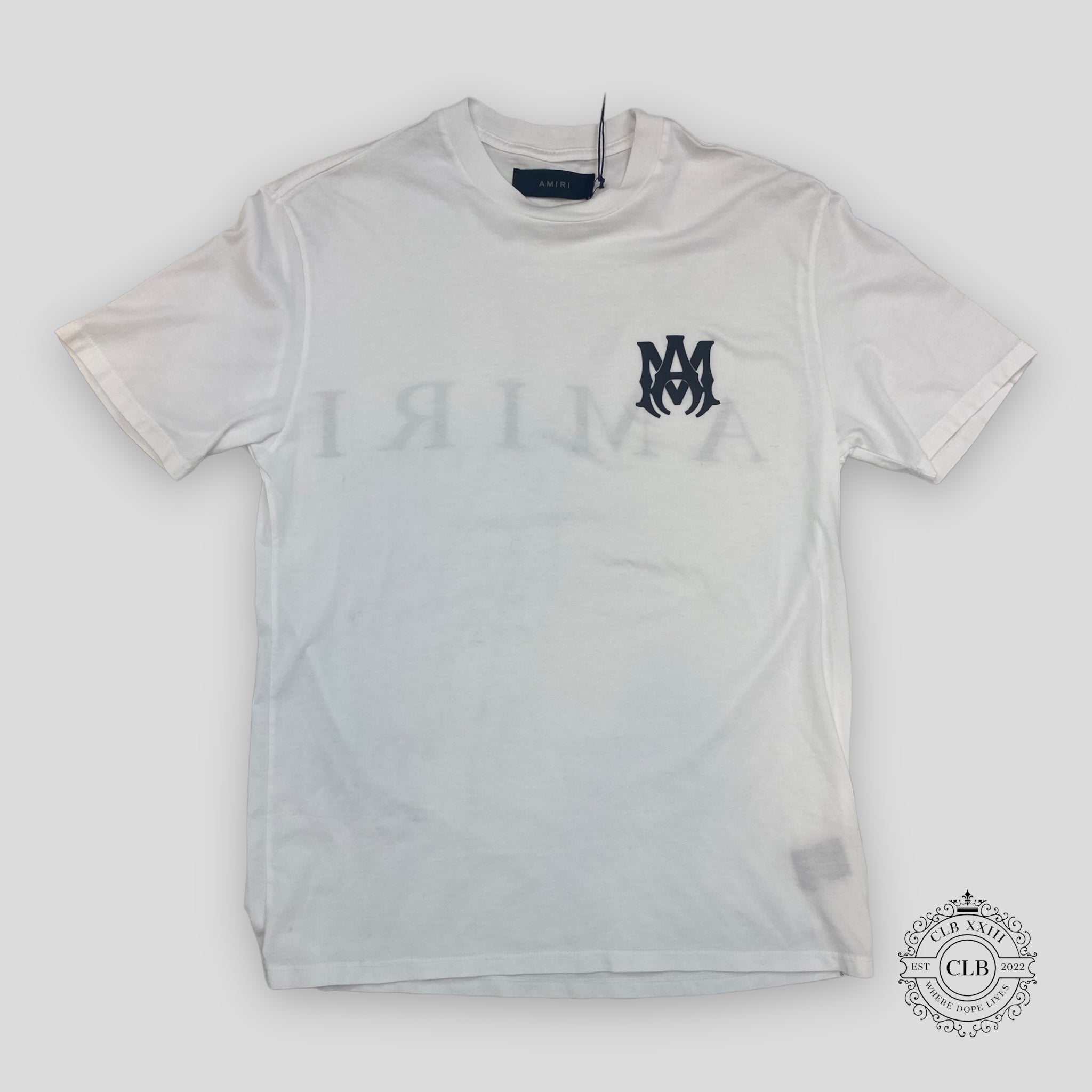 T-shirt Amiri Ma Core Logo blanc