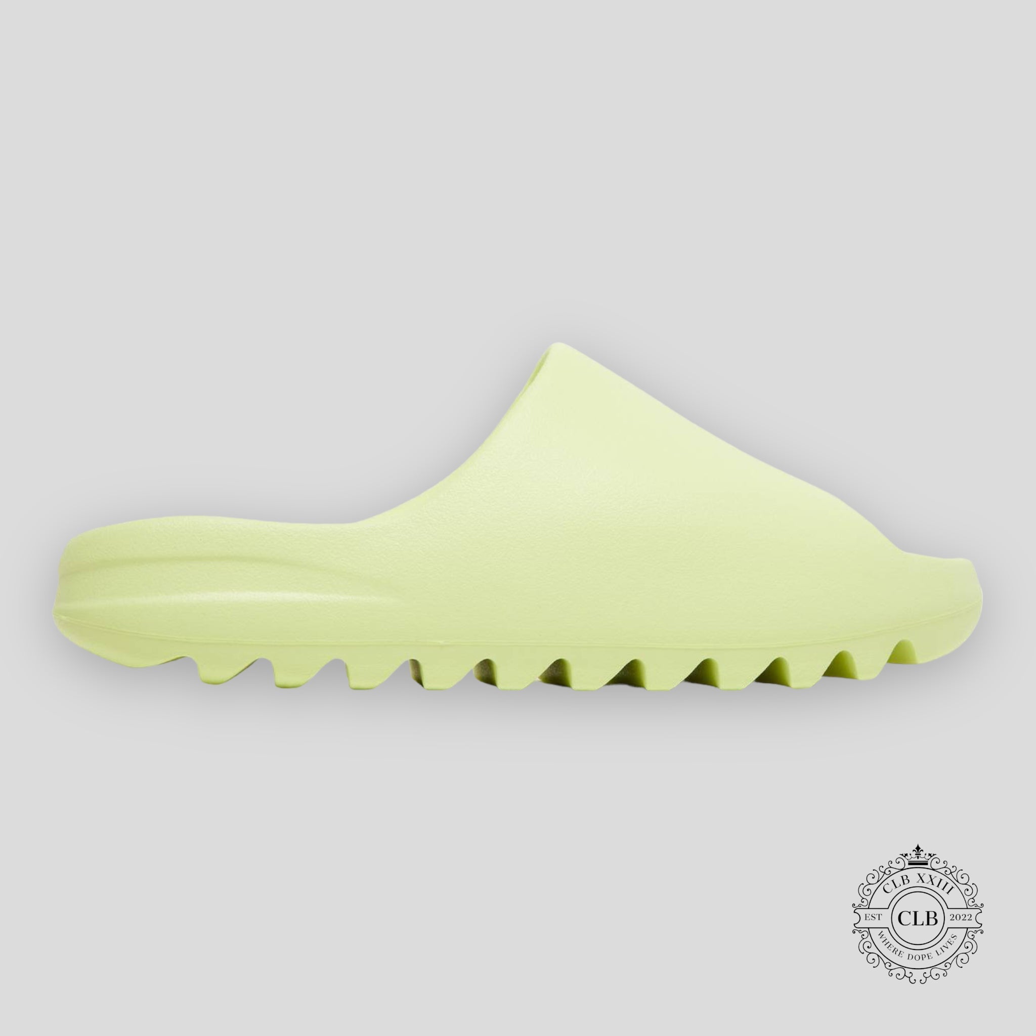 Adidas Yeezy Slide coloris vert fluo