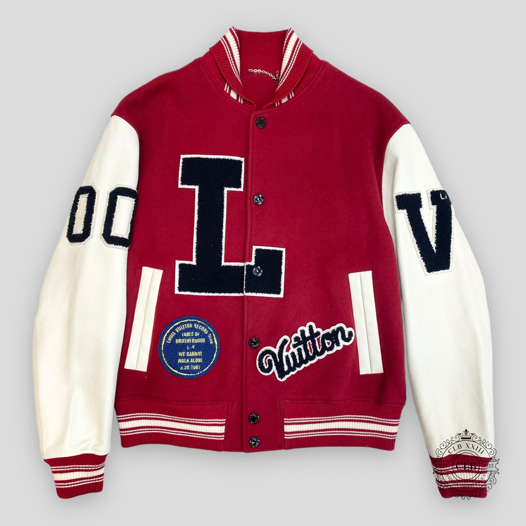 BLOUSON TEDDY LOUIS VUITTON MLK DREAMING - ROUGE