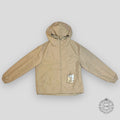 Coupe-vent Louis Vuitton Monogram réversible en nylon beige