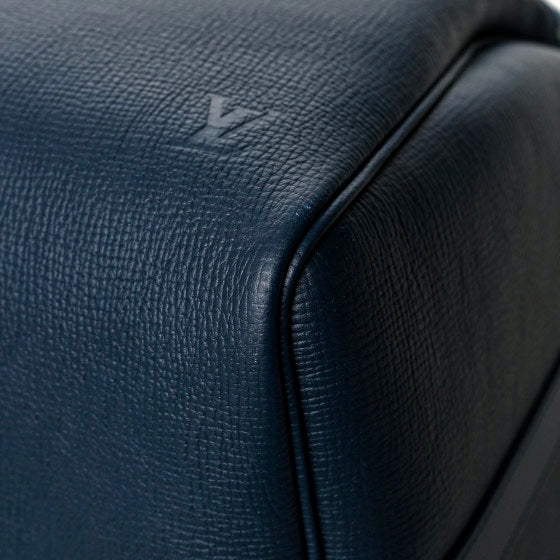 LOUIS VUITTON X NIGO DENIM DRIP KEEPALL BANDOULIÈRE 50 BLEU