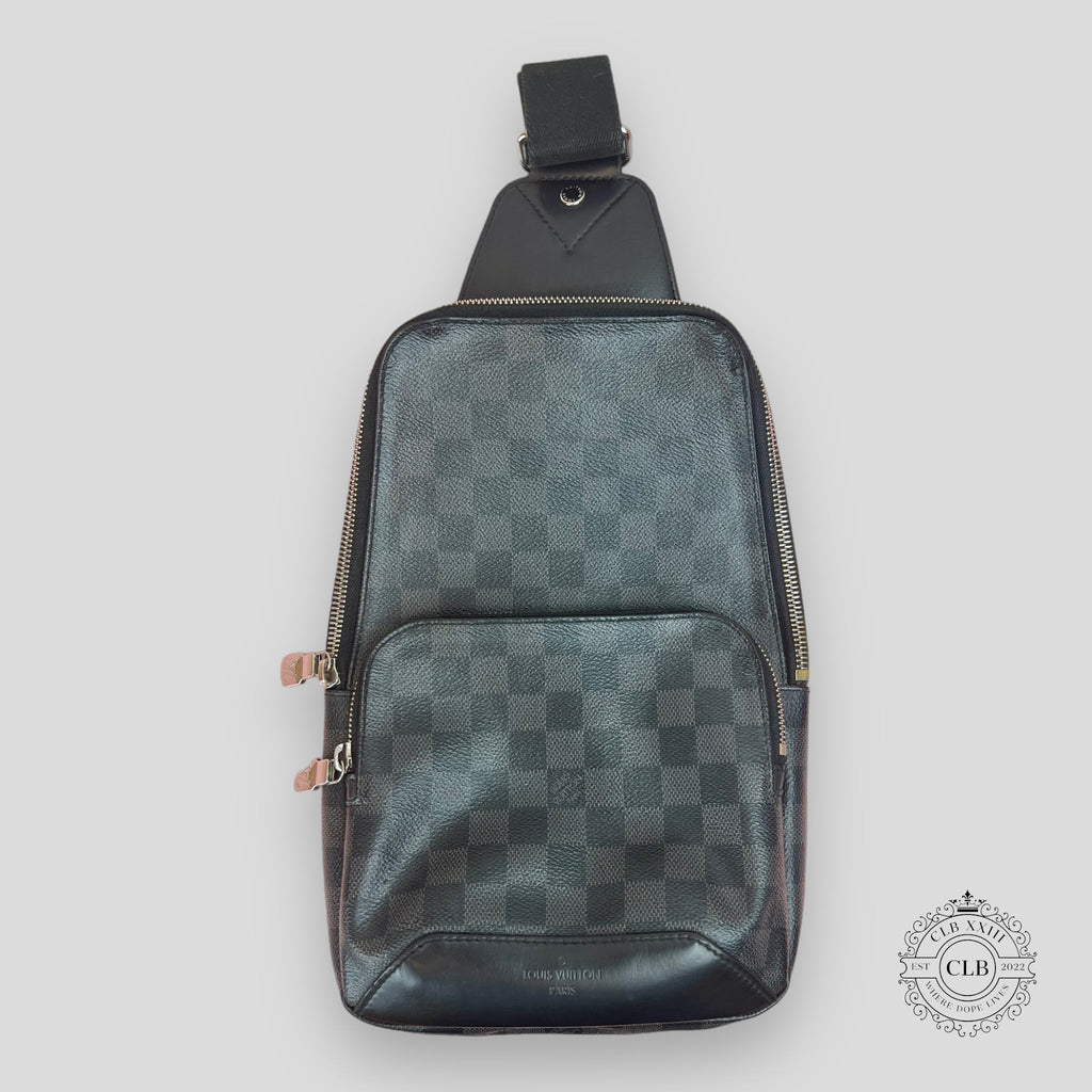 SAC MESSAGER AVENUE LOUIS VUITTON - DAMIER GRAPHITE