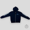 SWEAT À CAPUCHE ZIPPÉ CHROME HEARTS FOTI - NOIR / BLEU