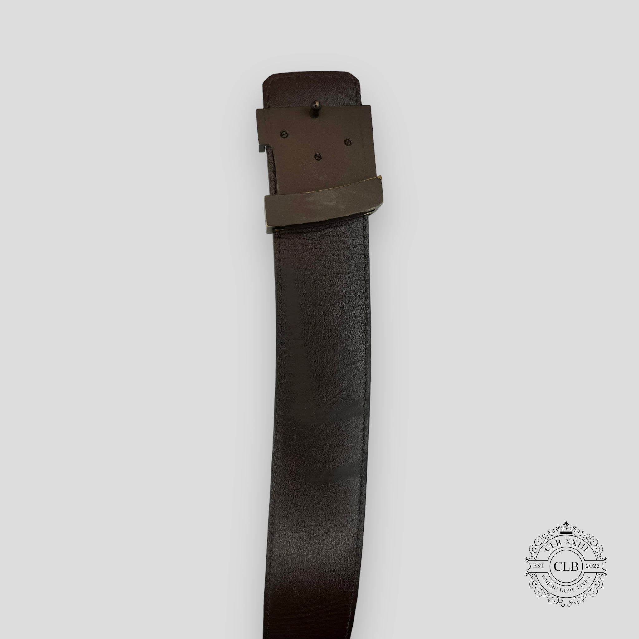 CEINTURE LOUIS VUITTON DAMIER EBÈNE