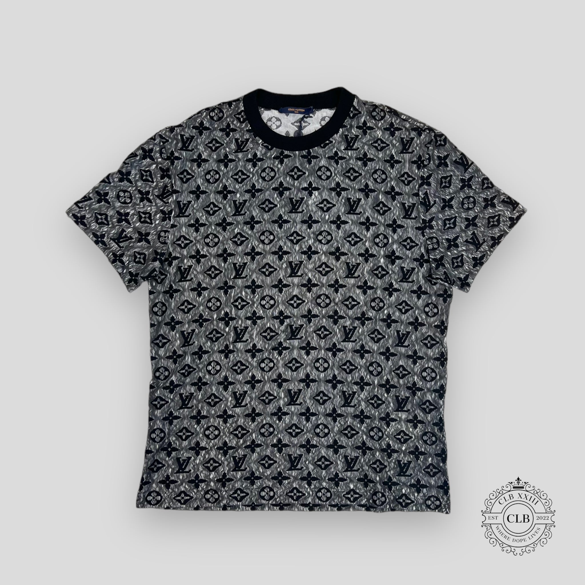 T-SHIRT MONOGRAM LOUIS VUITTON - NOIR