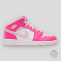 Air Jordan 1 Mid (GS) « Fierce Pink »