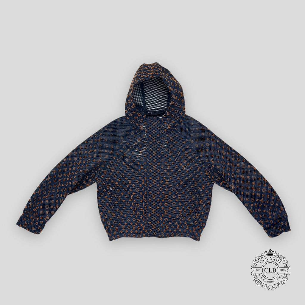 BLOUSON ZIP EN FILET MONOGRAM LOUIS VUITTON