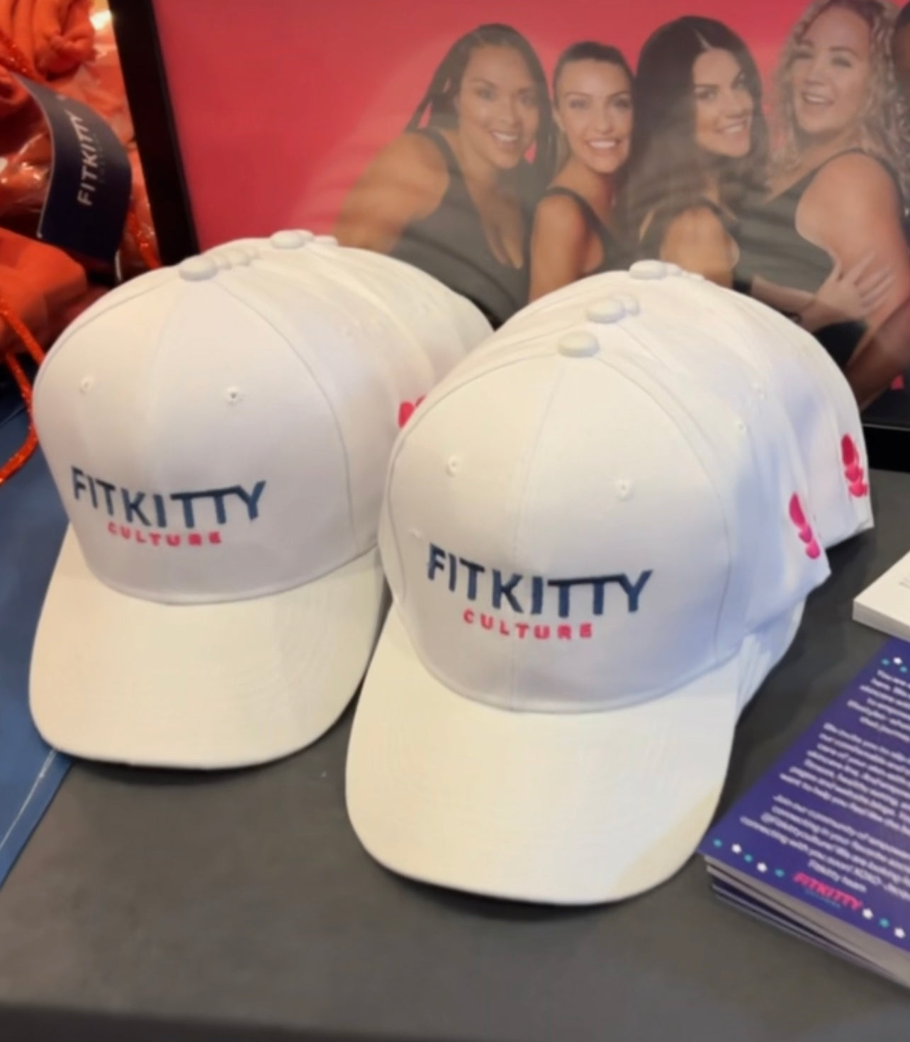 Casquette de baseball avec logo Fitkitty