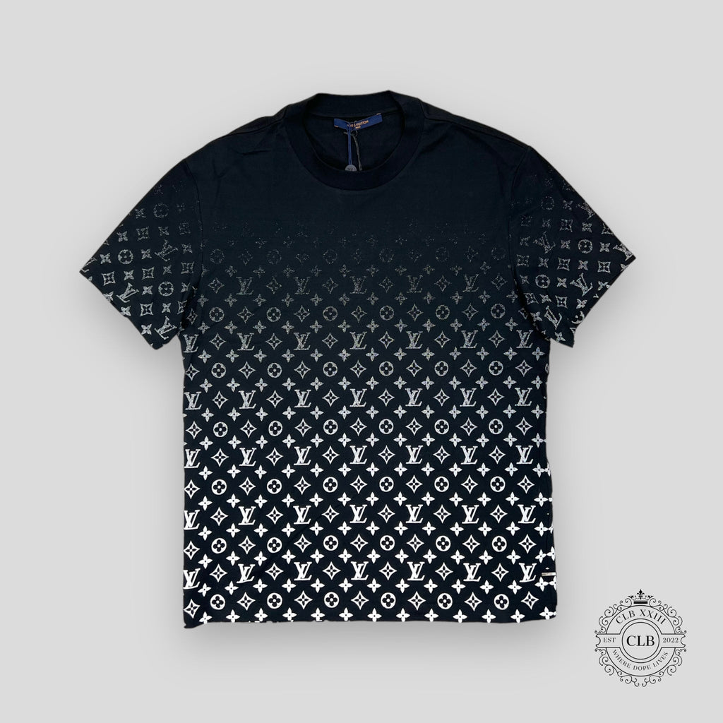 T-shirt Louis Vuitton Monogram Dégradé Noir