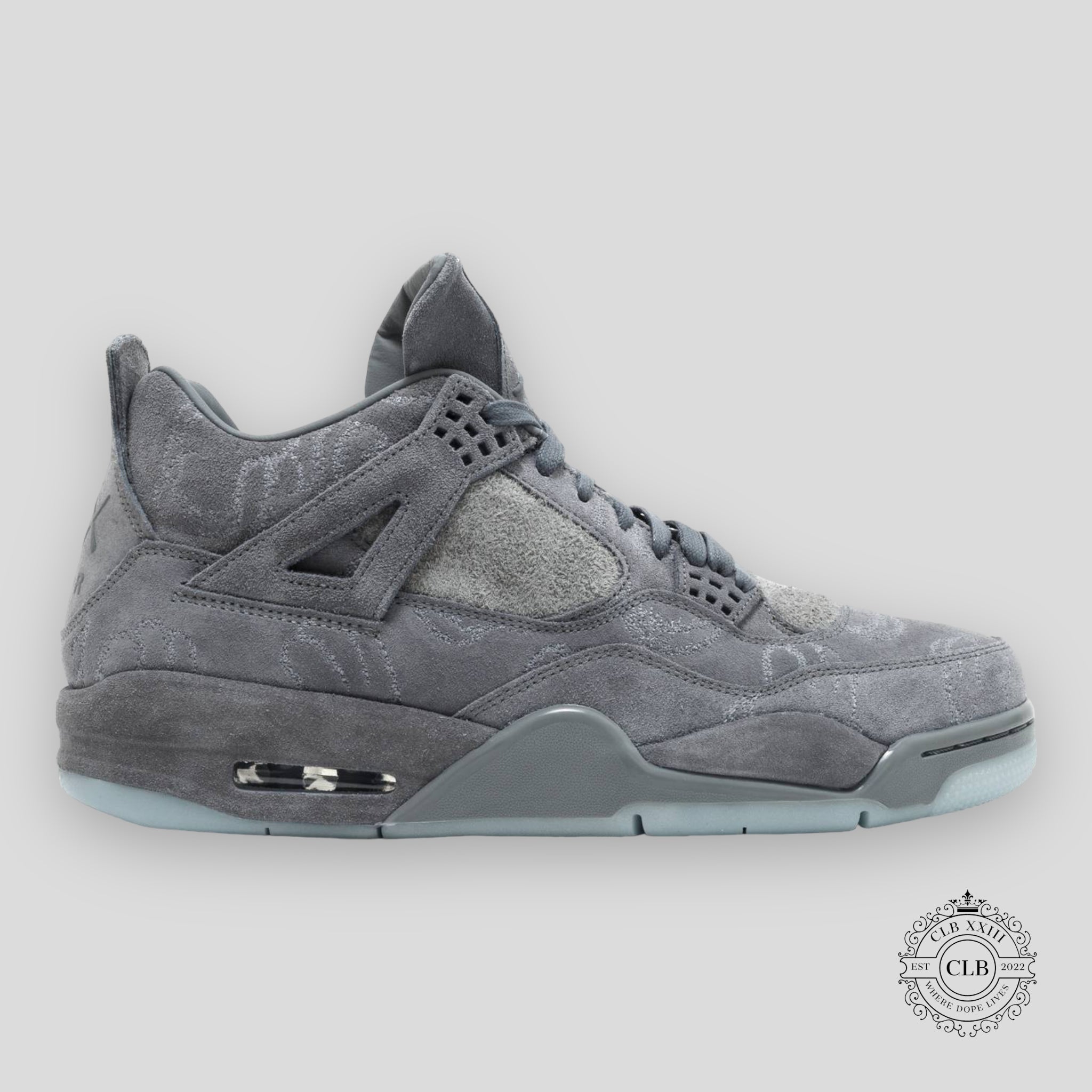 AIR JORDAN 4 RETRO X KAWS « GREY »