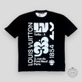 T-SHIRT LOUIS VUITTON ARTICLES DE VOYAGE - NOIR