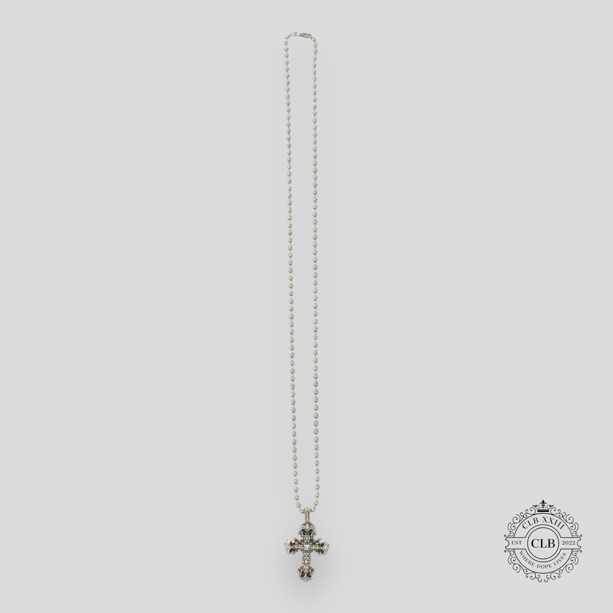 Pendentif Tiny Filigree Chrome Hearts orné de diamants