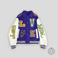 BLOUSON TEDDY LOUIS VUITTON RUNAWAY FROG - VIOLET