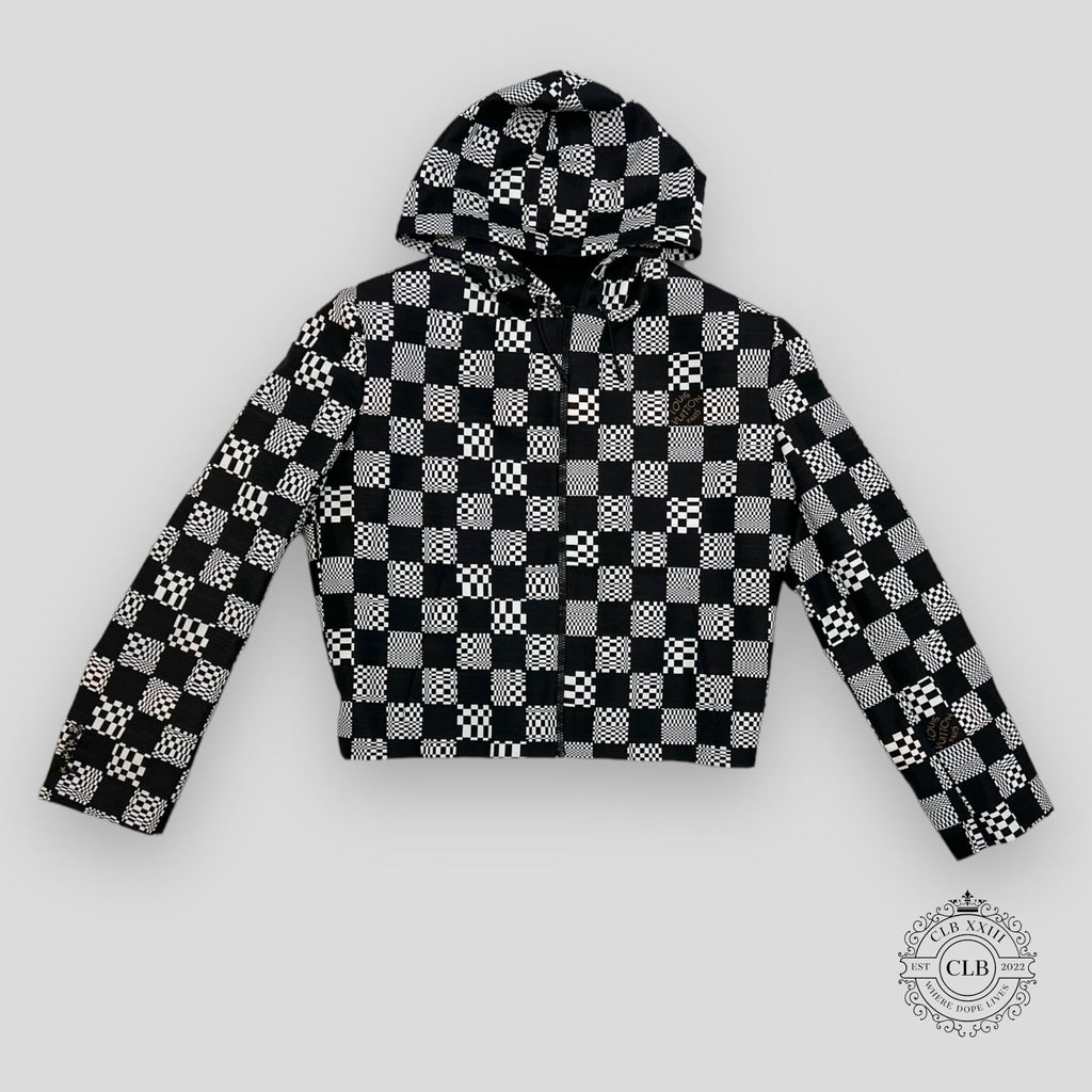 SWEAT À CAPUCHE STRUCTURÉ LOUIS VUITTON - NOIR