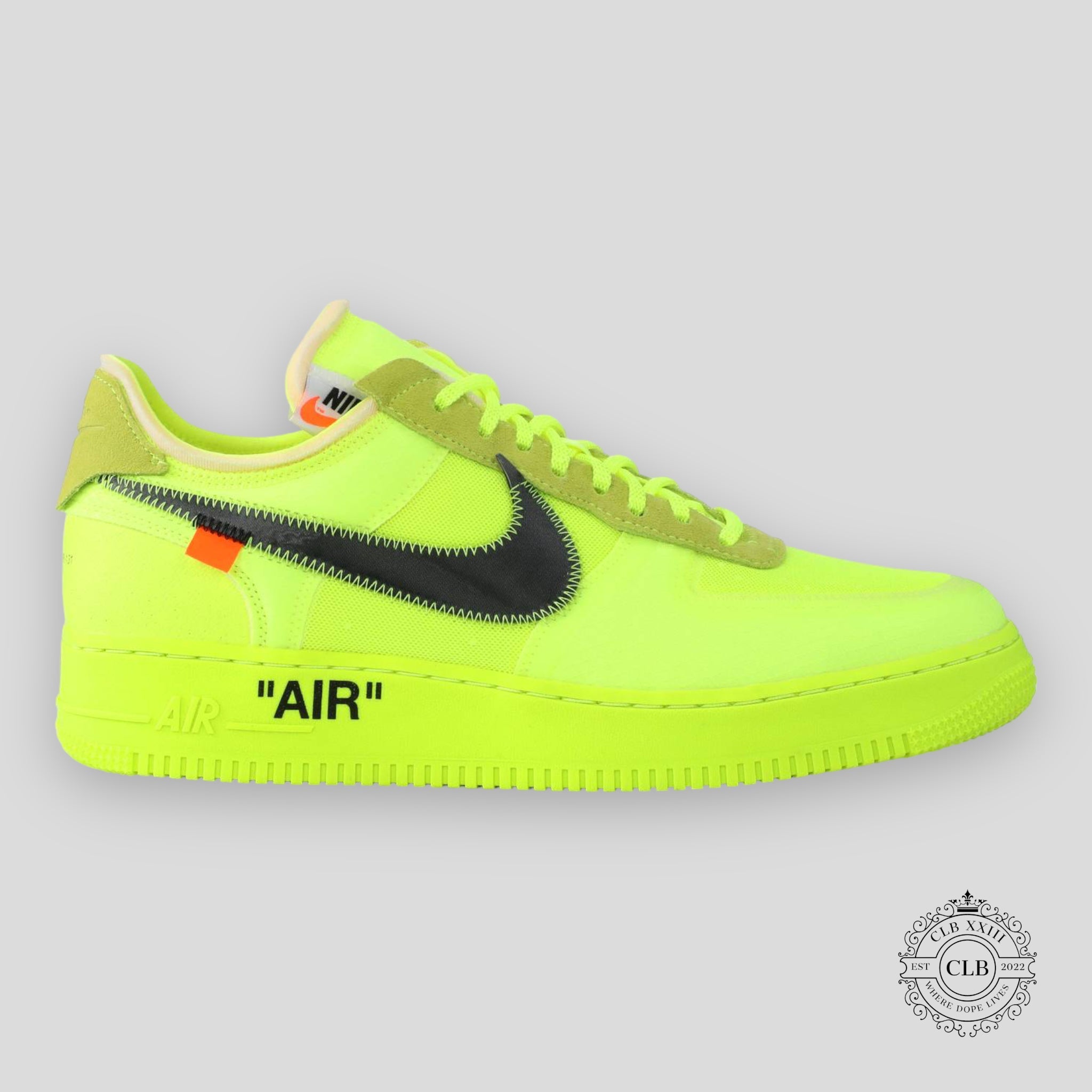NIKE AIR FORCE 1 LOW X OFF WHITE « VOLT »