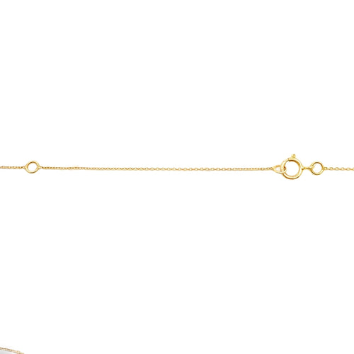 .56ct Diamond Cross Religious Pendant 14KT Yellow Gold