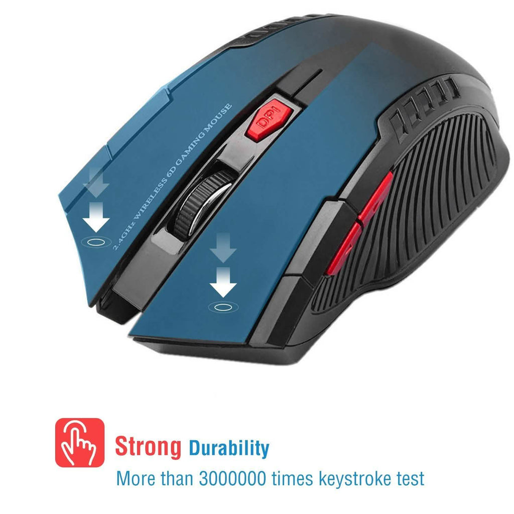 Souris de jeu sans fil iMountek 2.4G