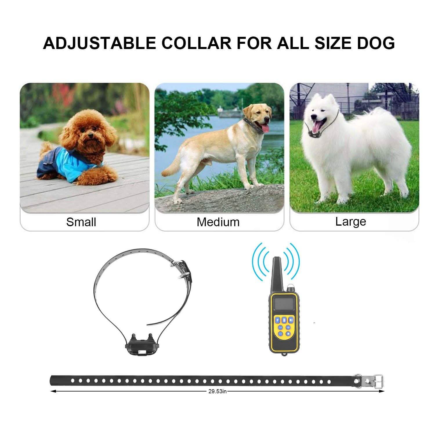 Collier de dressage pour chien iMountek IP