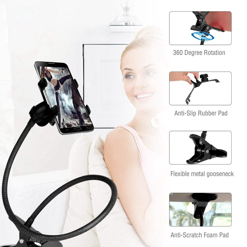 iMountek Support flexible avec pince et rotation 360 degrés