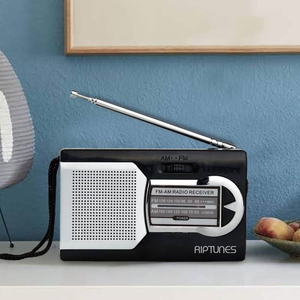 Radio portable AM/FM Impecca Riptunes avec haut-parleur