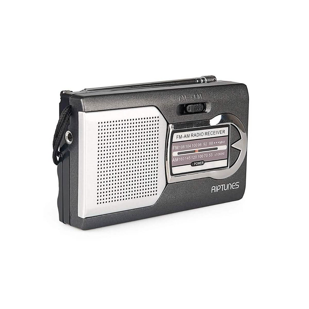 Radio portable AM/FM Impecca Riptunes avec haut-parleur
