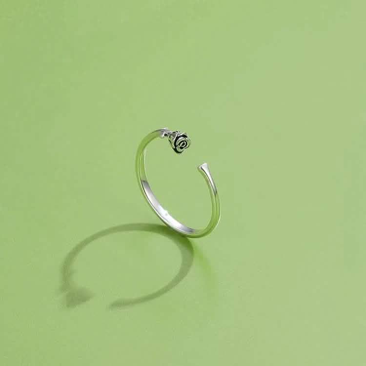 Bague Fleur Réglable INALIS Rose