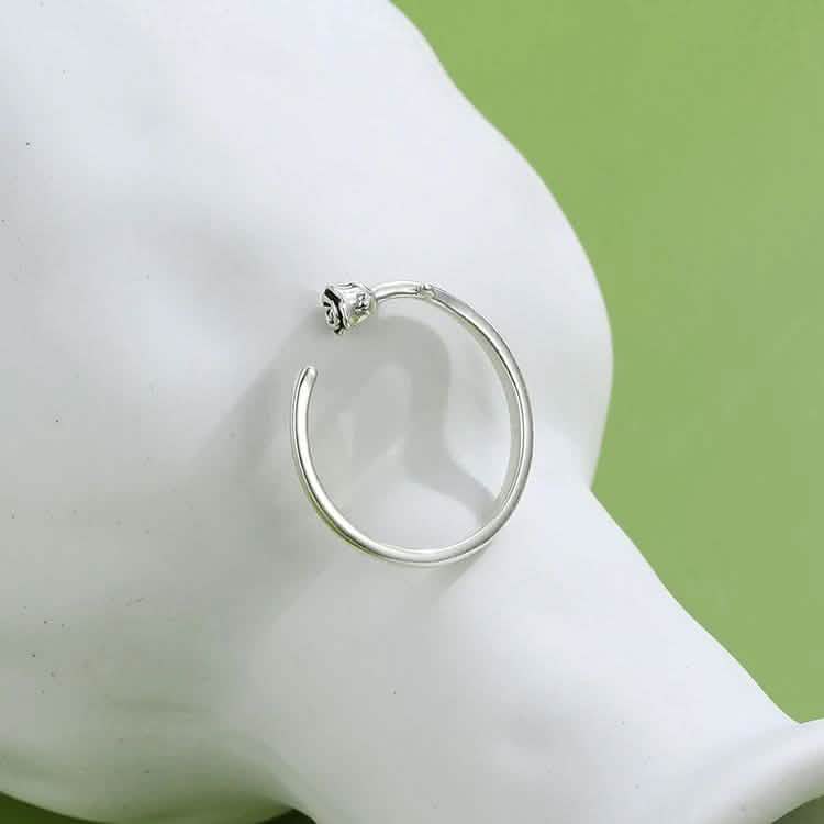 Bague Fleur Réglable INALIS Rose
