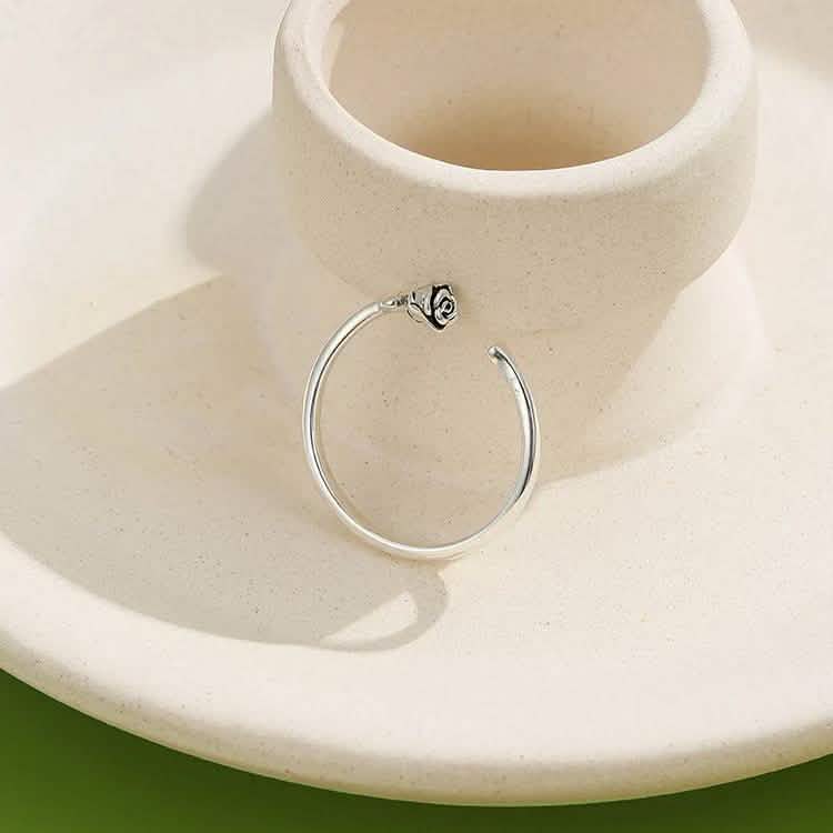 Bague Fleur Réglable INALIS Rose
