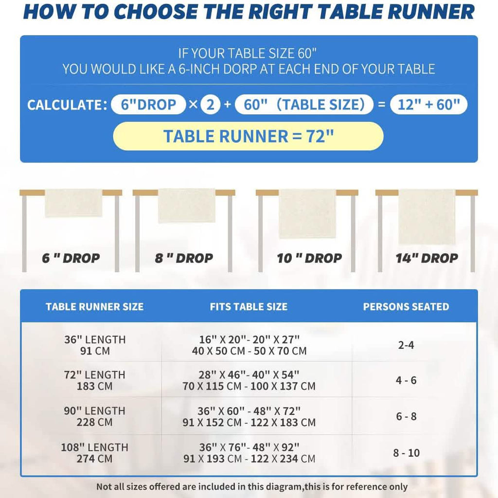 Guirlande de table en lin et toile de jute pour le Jour de l'Indépendance