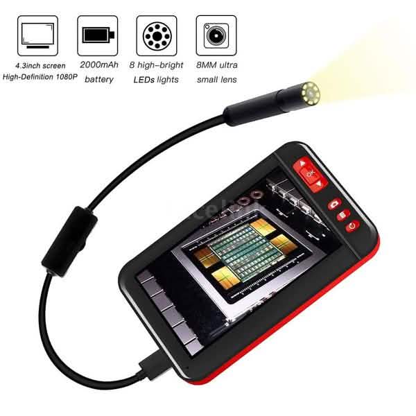 Endoscope industriel Caméra d'inspection borescope intégrée