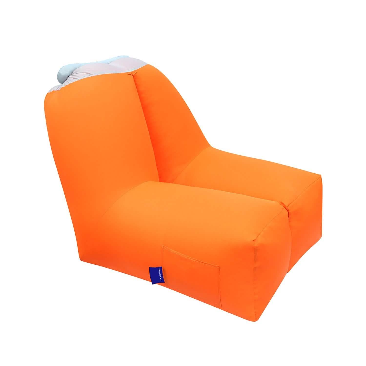 Canapé gonflable avec sac de rangement portable
