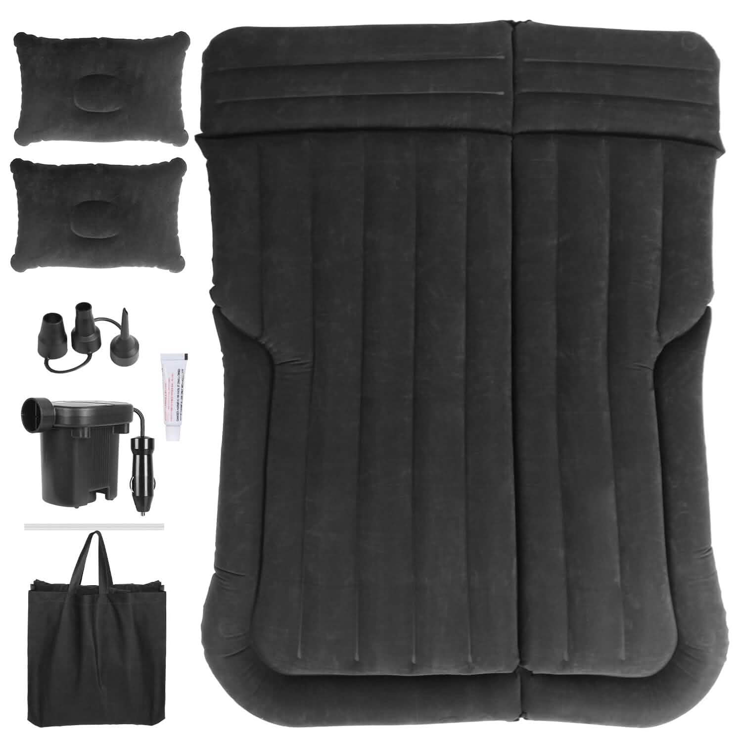 Matelas Gonflable pour SUV, Coussin de Lit de Camping Épais avec Oreiller