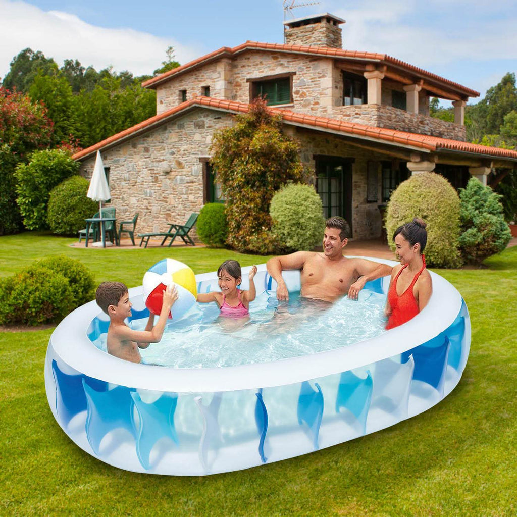 Piscine gonflable - 90x60x20"