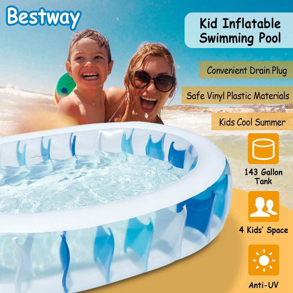 Piscine gonflable - 90x60x20"