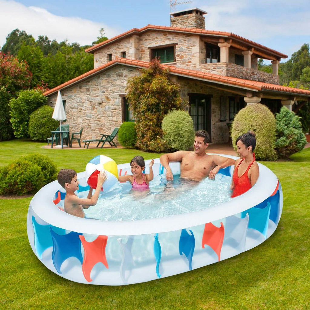 Piscine gonflable - 90x60x20"
