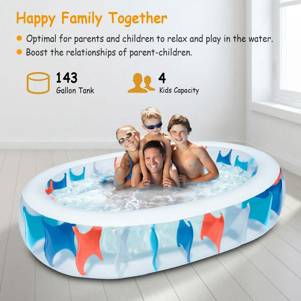 Piscine gonflable - 90x60x20"