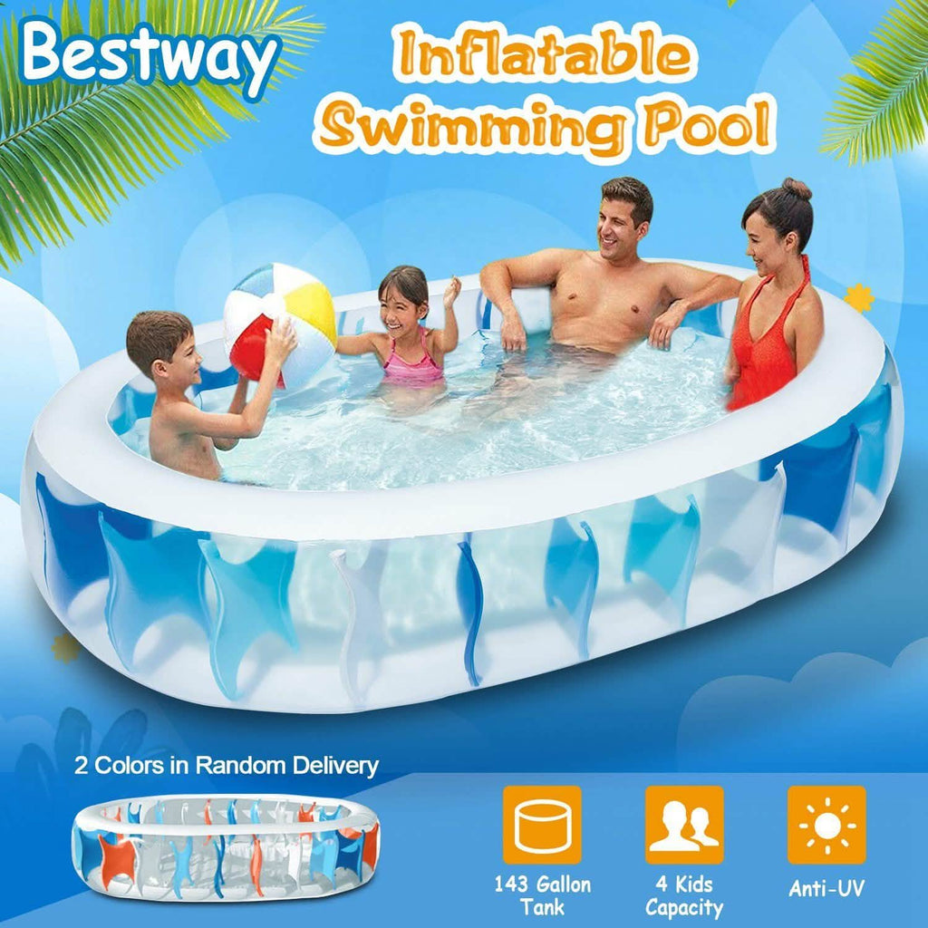 Piscine gonflable - 90x60x20"