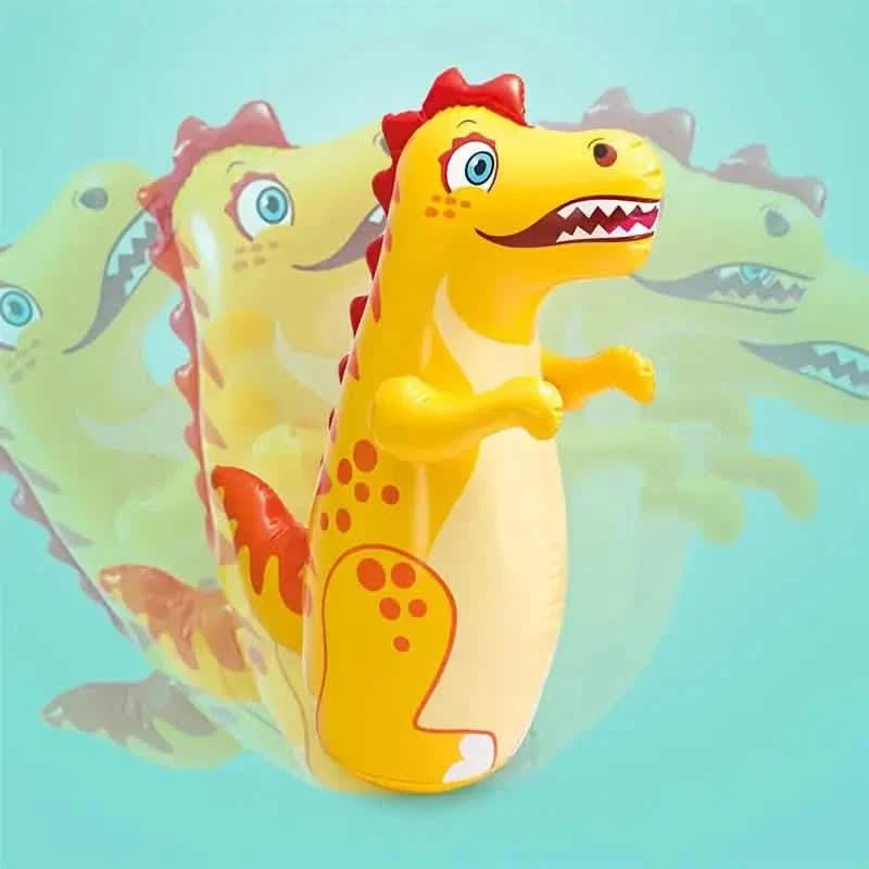 Sac de frappe gonflable T-Rex avec action de rebond