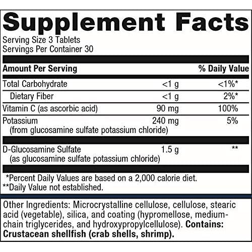 Metagenics Glucosamine Sulfate - Joint Health Support 90 Count