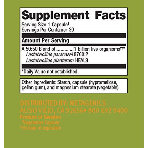 Metagenics UltraFlora Immune Booster 30 Count