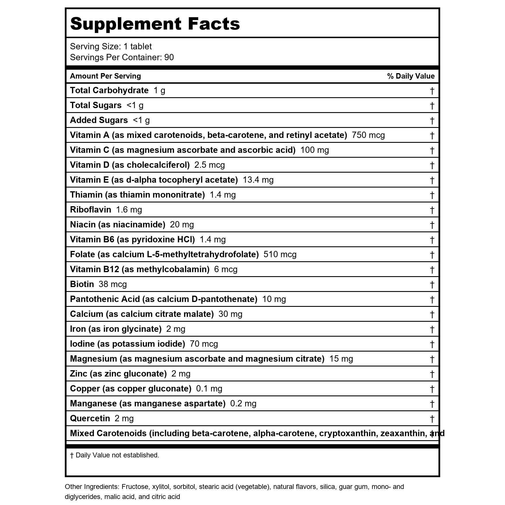 Metagenics Multigenics Chewable Orange Flavor 90 Tablets - TwinPak