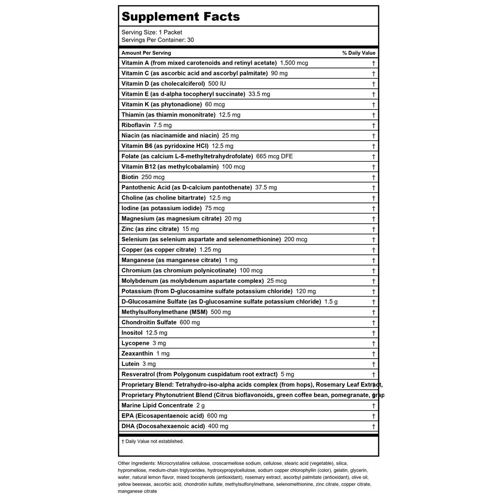 Metagenics Wellness Essentials Active