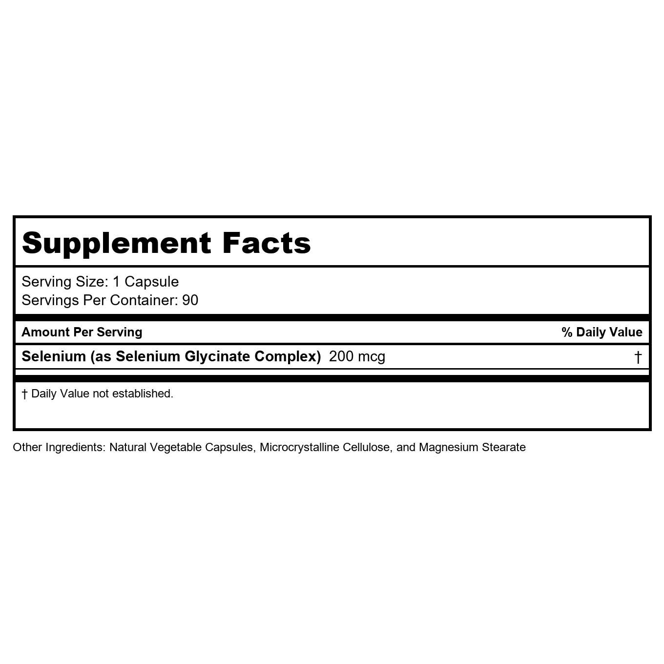 Ortho Molecular Products - Sélénium Réactif - 90 Gélules