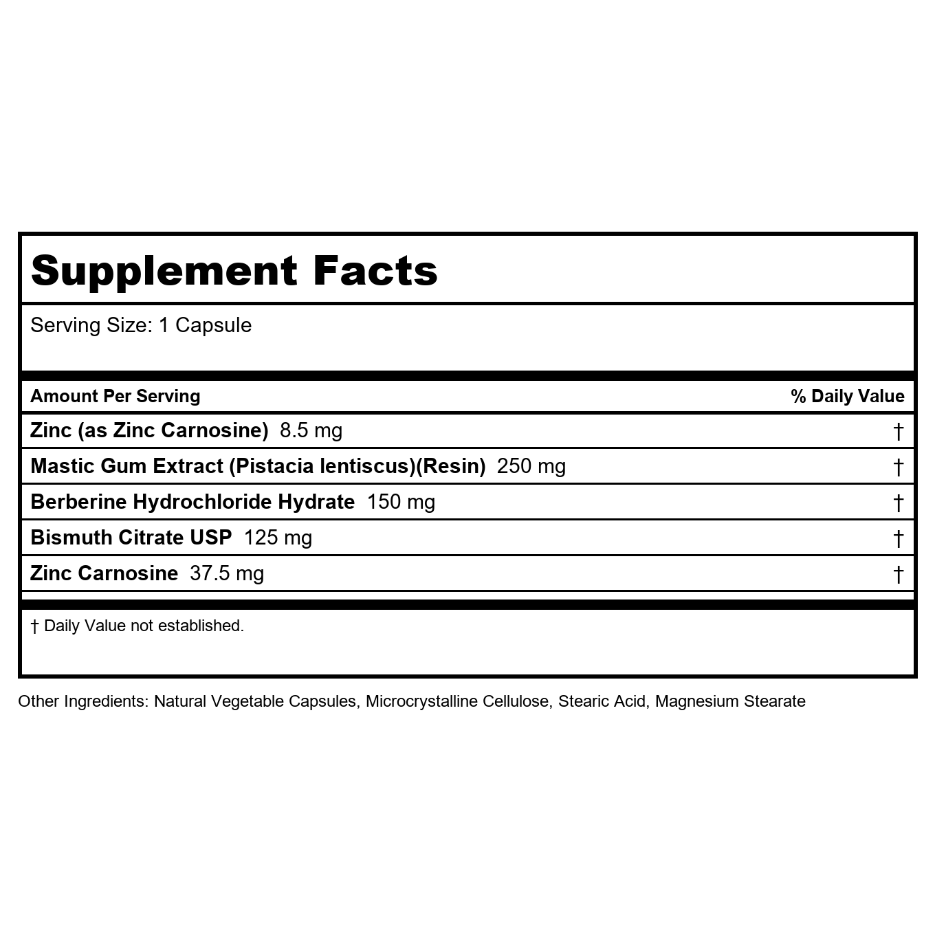 Pyloricil 60 Capsules