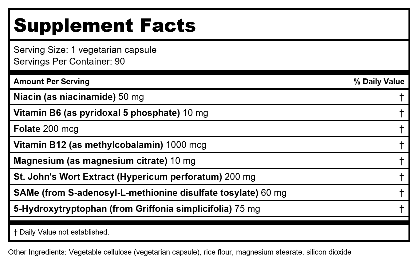 Apex Energetics - Serotone Active (K-38) 90 gélules