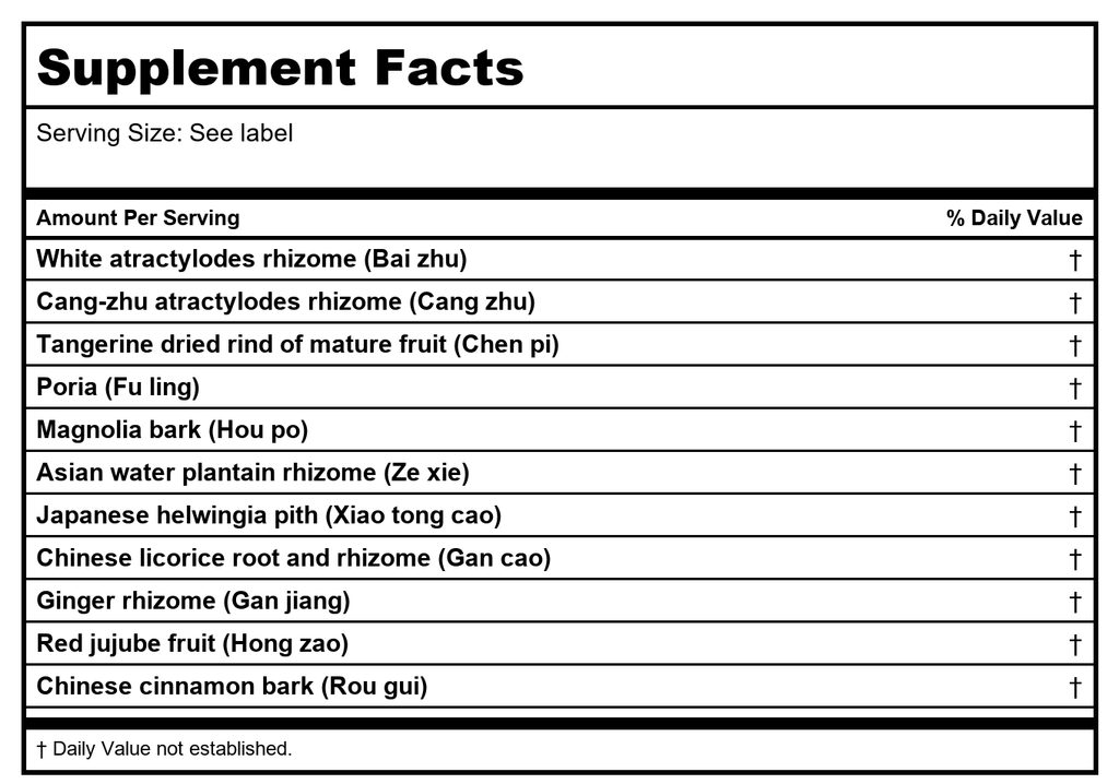 Kan Herb Essentials Spleen Support Formula 1 Ounce