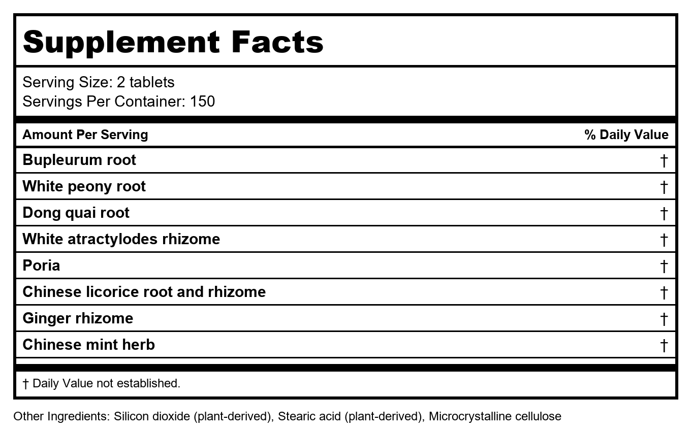 Kan Herb Traditionals Libres et Sans Souci 300 comprimés