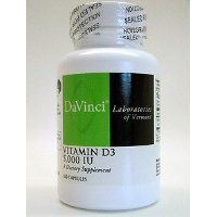 Davinci Labs - Vitamine D3 5000 UI 120 Gélules